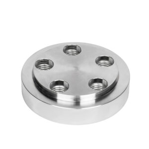 Drehteil: Flansch mit Lochkreismuster Gewinde M16