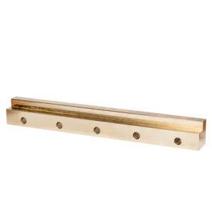 Frästeil Führungsleitse aus Messing MS58